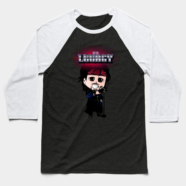 Zeta Legacy chibi Baseball T-Shirt by CathyGraphics